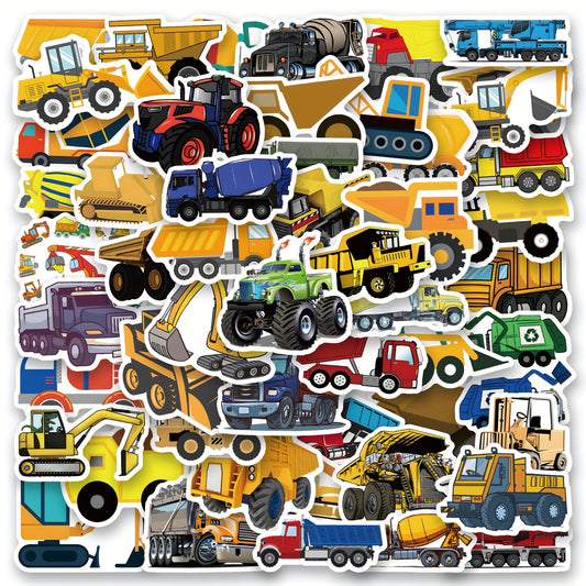 İnşaat Araçları Sticker Seti 60’lı | Sticker Master