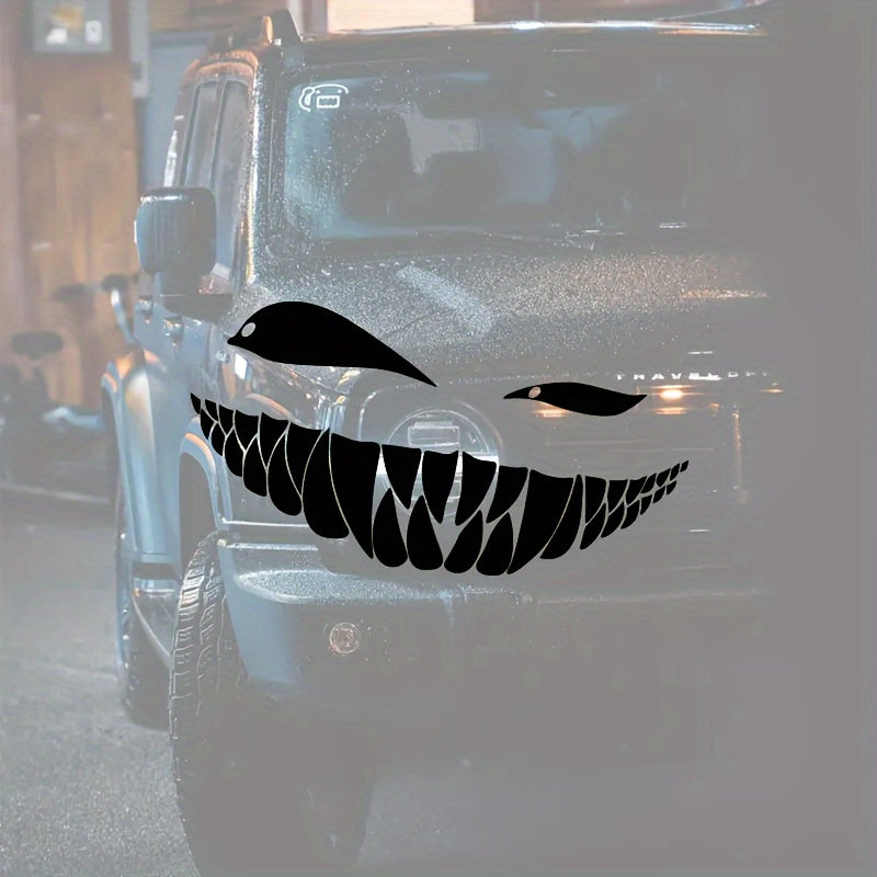 Evil Smile Araba ve Motosiklet Sticker Su Geçirmez | Sticker Master