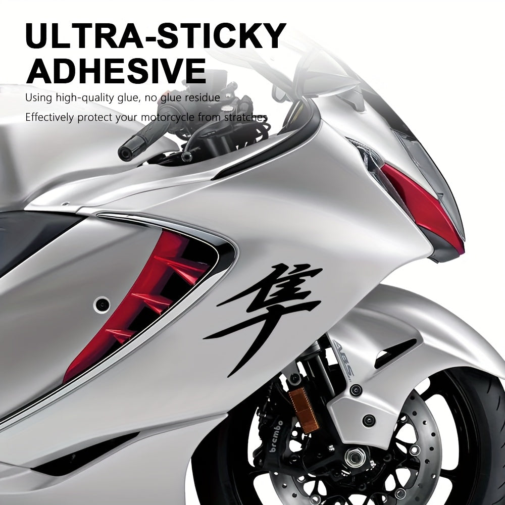 Hayabusa Japon Kanji Grenaj Sticker Seti (2 Adet) | Sticker Master - Sticker Master
