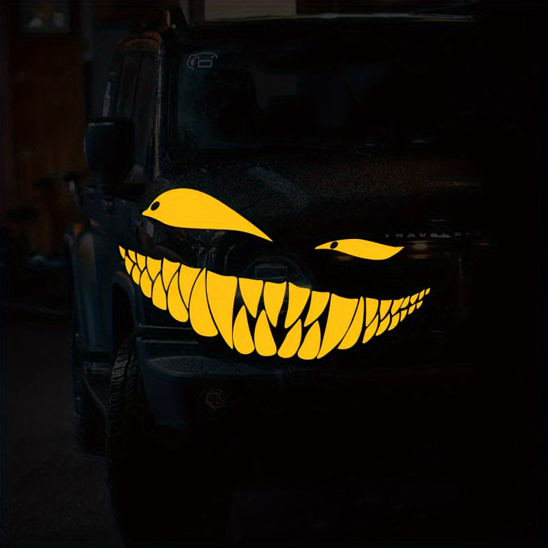 Evil Smile Araba ve Motosiklet Sticker Su Geçirmez | Sticker Master
