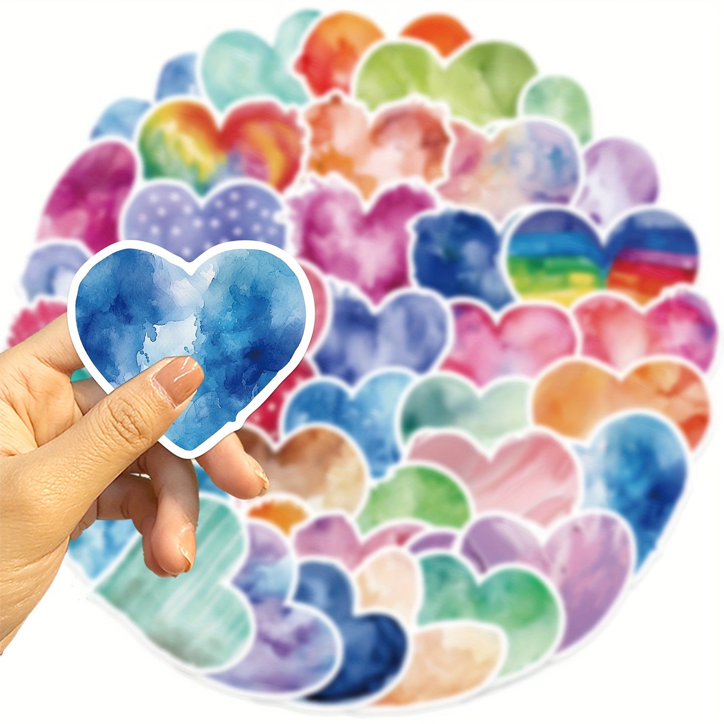 Aşk Kalp Sticker Seti 50’li | Sticker Master