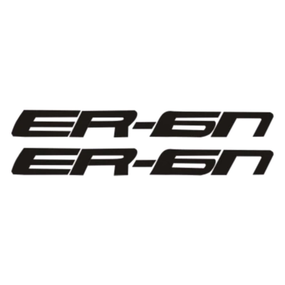 Sticker Master Kawasaki ER-6n Sticker - Motor Etiket Çıkartma (2 Adet)