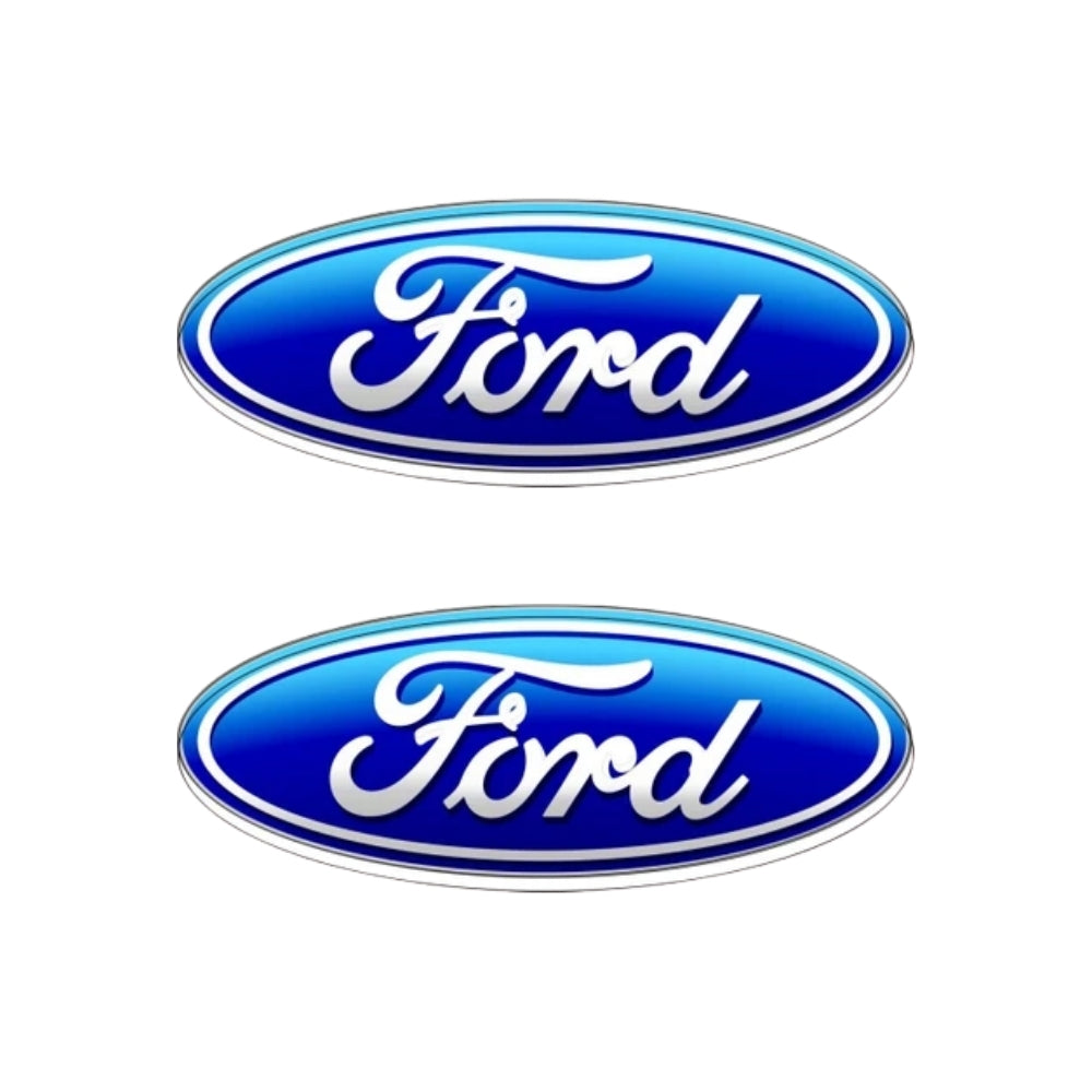 Sticker Master Ford Logo Oto Araç Sticker – 2 Adet | Suya & UV Dayanıklı Parlak Vinil Etiket