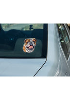 Sticker Master Bulldog Sticker Motor, Kask, Laptop, Araba, Oto Araç İçin Dayanıklı Etiket Decal