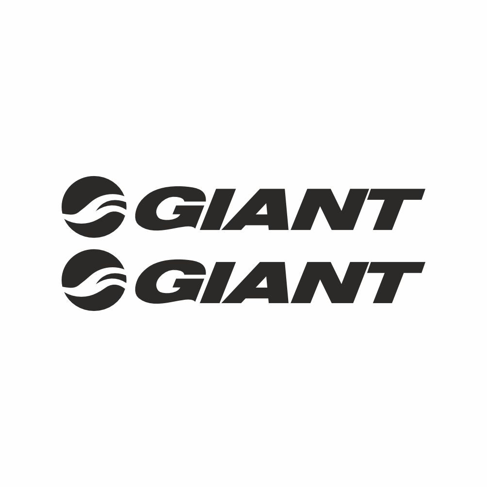 Sticker Master Giant Bisiklet Sağ Ve Sol Etiket Çıkartma Yapıştırma 25 Cm Siyah