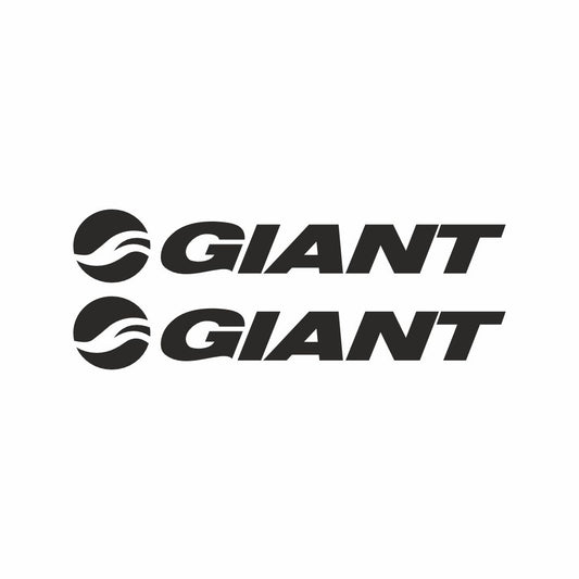 Sticker Master Giant Bisiklet Sağ Ve Sol Etiket Çıkartma Yapıştırma 25 Cm Siyah