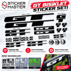 GT Bisiklet Uyumlu Sticker Seti | Kadro ve Maşa Decal