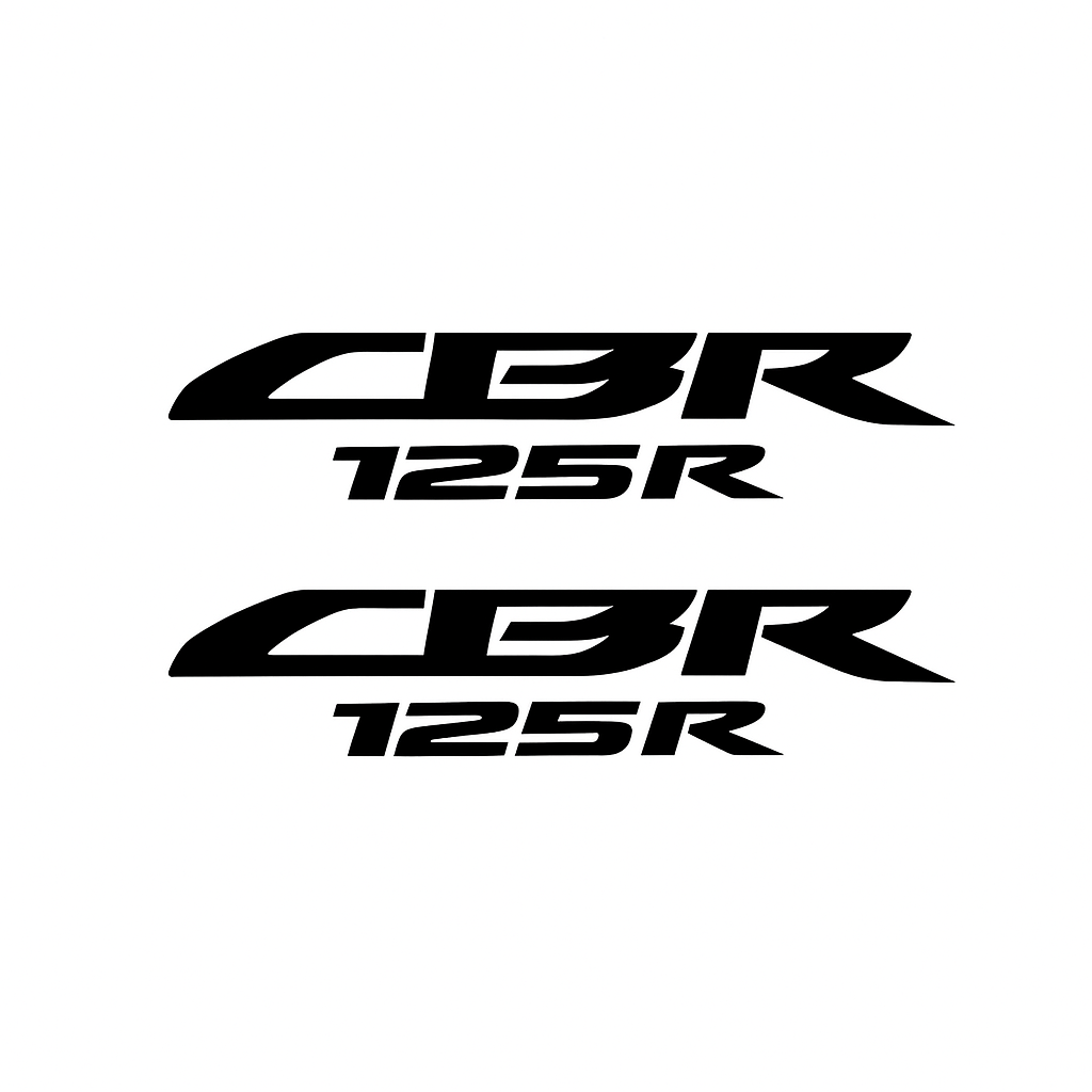 Sticker Master Honda Cbr 125R Sticker Set Motor Çıkartma Etiket 2 Adet