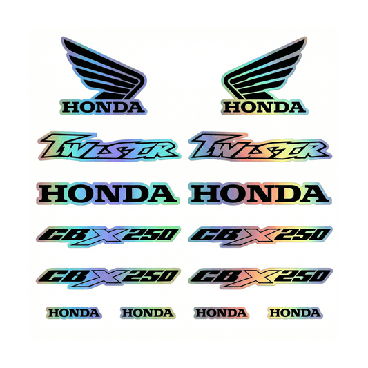 Honda CBX 250 Sticker | Twister ve Logo Tam Set Grenaj Decal - Sticker Master