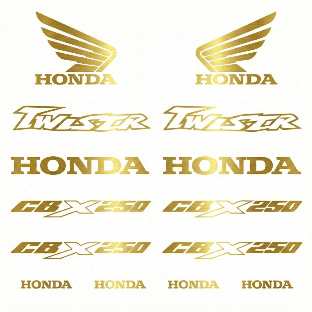 Honda CBX 250 Sticker | Twister ve Logo Tam Set Grenaj Decal - Sticker Master