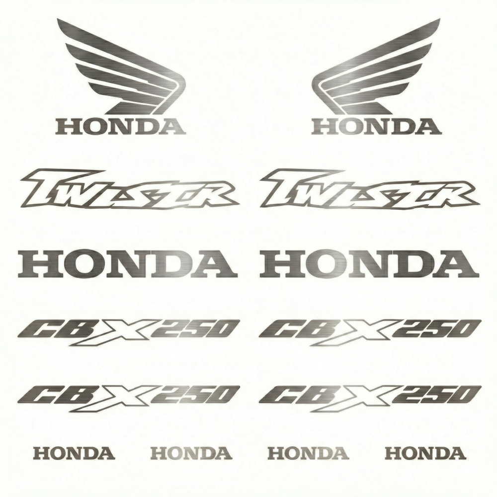 Honda CBX 250 Sticker | Twister ve Logo Tam Set Grenaj Decal - Sticker Master