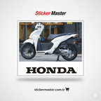 Sticker Master Dio Honda Sticker Set Motor Çıkartma Etiket 2 Adet Sağ ve Sol