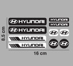 Sticker Master Hyundai Sticker Seti – 10 Parça Farklı Boyutlarda Dekoratif Etiket