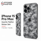 iPhone 15 Pro Max Uyumlu Telefon Sticker Seti