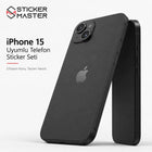 iPhone 15 Uyumlu Telefon Sticker Seti
