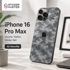 iPhone 16 Pro Max Uyumlu Telefon Sticker Seti