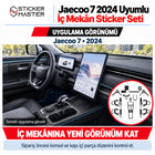 Jaecoo 7 2024 Uyumlu İç Mekân Kaplama Sticker Seti