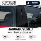 Jaguar Uyumlu Kapı Direği Sticker Seti