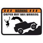 Sticker Master Jeep-12 Sticker Motor, Kask, Laptop, Araba, Oto Araç İçin Dayanıklı Etiket Decal 15 Cm