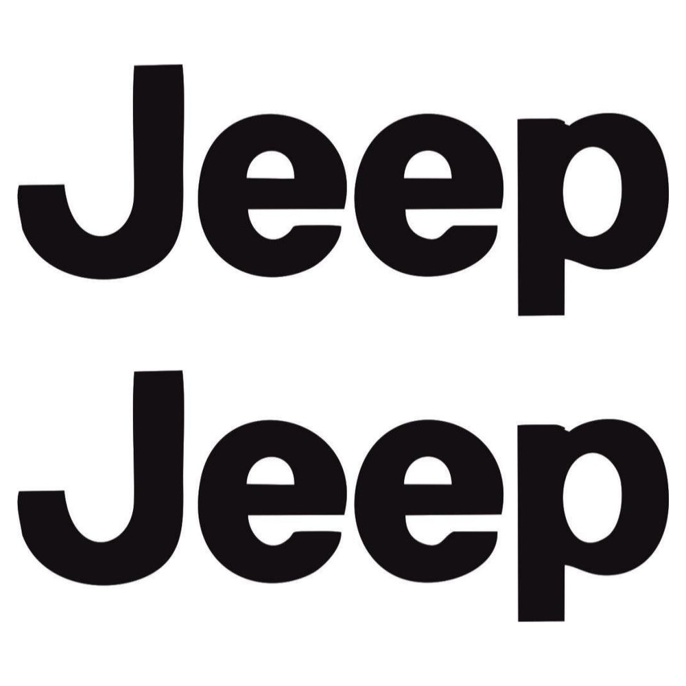 Sticker Master Jeep Sticker Motor, Kask, Laptop, Araba, Oto Araç İçin Dayanıklı Etiket Decal 25 Cm