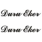 Sticker Master Kişiye Özel İsim Sticker Motor, Kask, Laptop, Araba, Oto Araç İçin Dayanıklı Etiket Decal 20 Cm