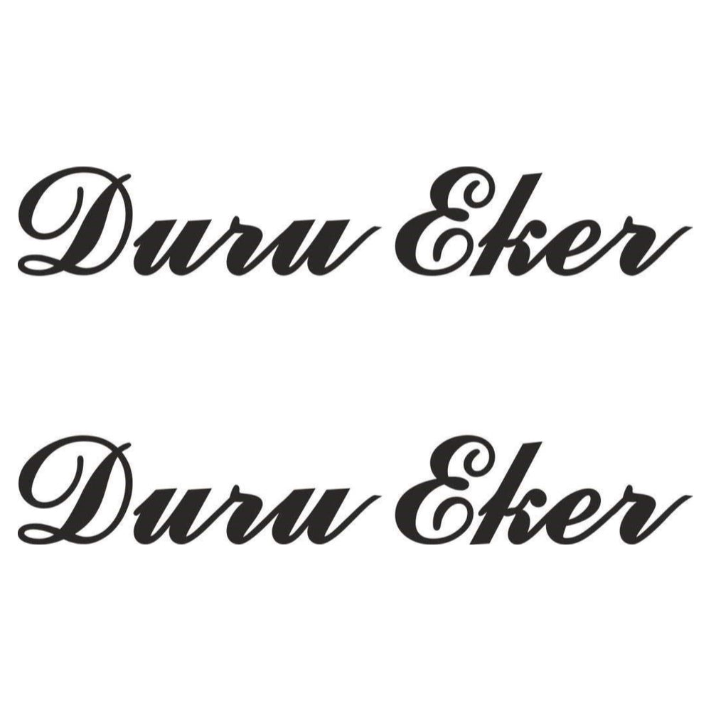Sticker Master Kişiye Özel İsim Sticker Motor, Kask, Laptop, Araba, Oto Araç İçin Dayanıklı Etiket Decal 20 Cm