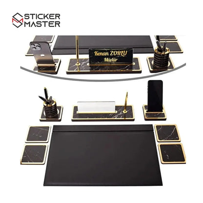 Sticker Master – Etkinlik Paketi: 1000 Logo Sticker + Roll-up Banner + Masa Üstü Sümen Seti Sticker Master