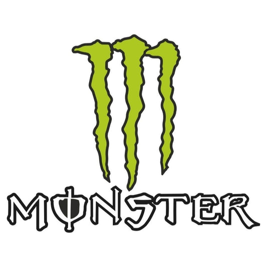 Sticker Master Monster Sticker Seti Motor, Kask, Laptop, Araba, Oto Araç İçin Dayanıklı Etiket Decal