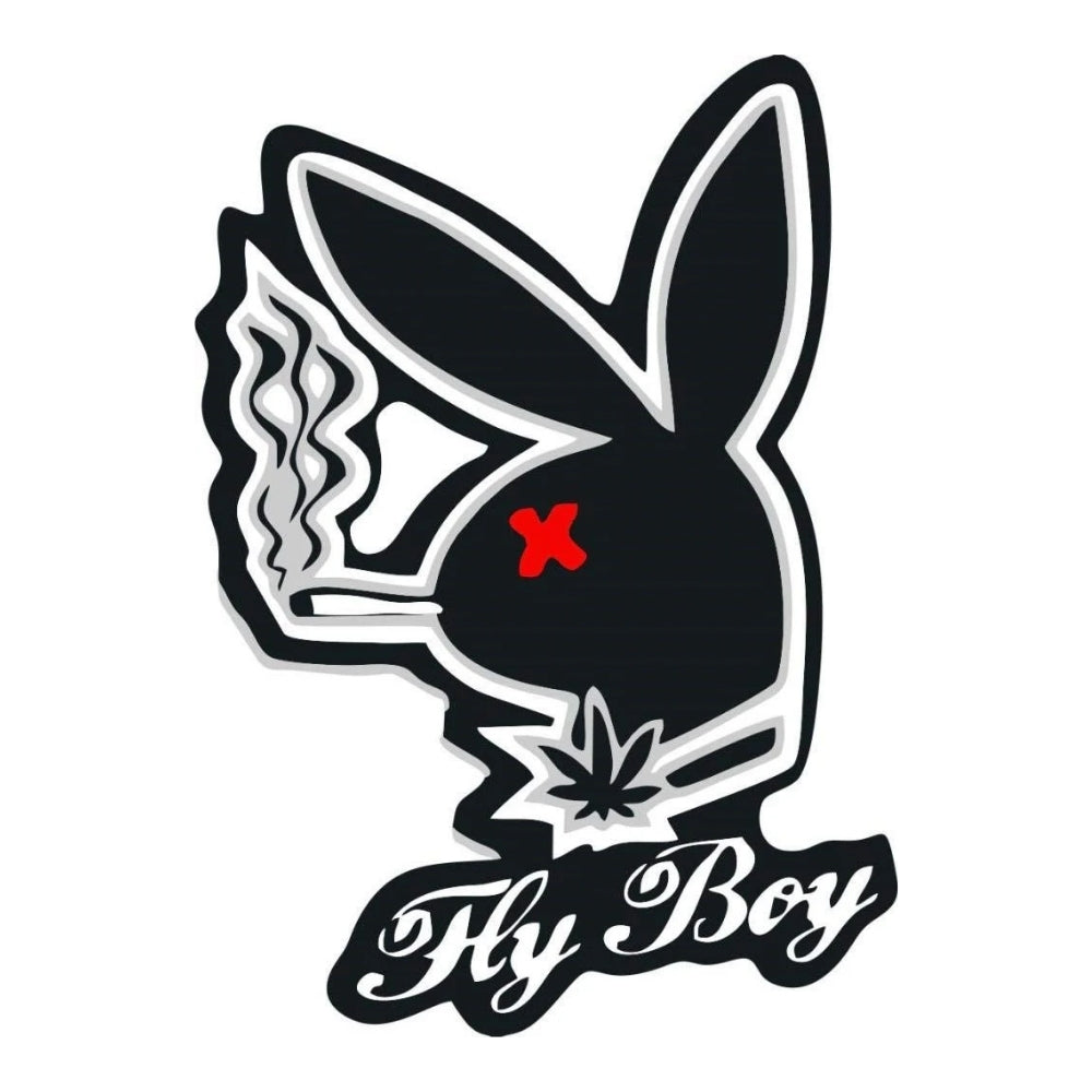 Sticker Master Playboy Fly Boy Sticker – 15 Cm Cesur ve Mizahi Tasarım