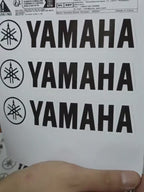 Sticker Master 3 Adet Yamaha Araç Sticker Seti - 15 Cm Motor Çıkartma Etiket