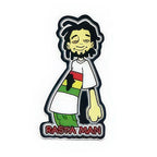 Sticker Master Rasta Man Sticker – 15 cm Renkli Vinil Karakter Etiketi