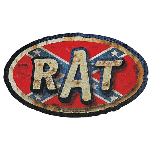 Sticker Master Rat Sticker - Vintage Tasarımlı Dekoratif Etiket (12 cm)