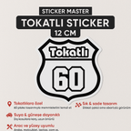 Sticker Master Tokatlı Sticker 12 Cm – Memleket Aşkı Yolda!