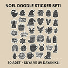 Yılbaşı Noel Sticker Seti 30 Parça | Sticker Master