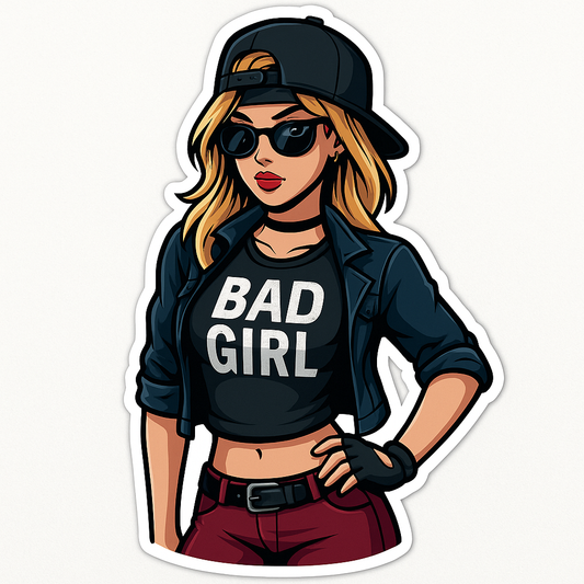 Sticker Master Sexy-Women-5 Sticker – Seksi Kadın Etiketi (15 cm)