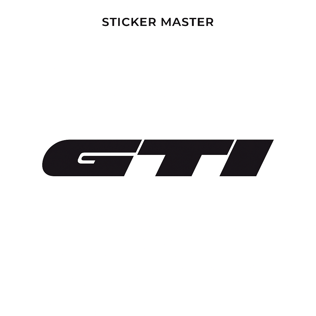 Sticker Master Peugeot GTI Sticker – 15 cm Sportif Oto Etiket