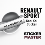 Sticker Master Renault Sport Kapı & Jant Sticker Seti – 10 Adet Dayanıklı Vinil Decal