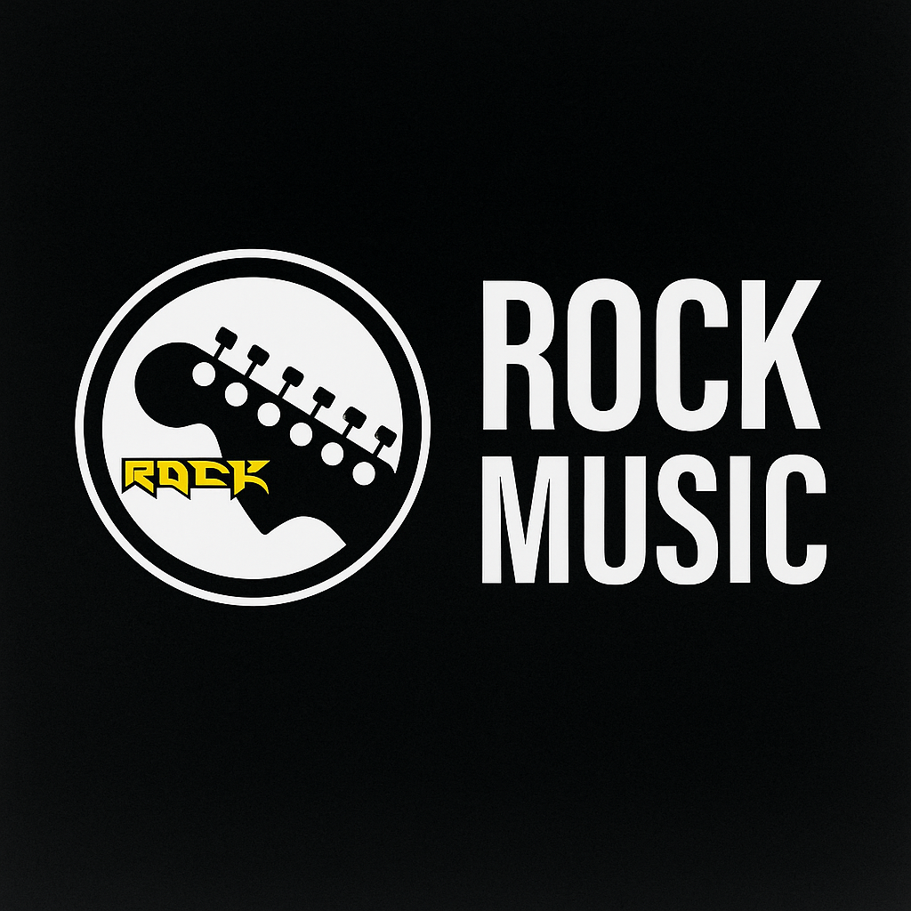 Sticker Master Rock Gitar Sticker - 10 Cm | Motor, Kask, Laptop, Araba İçin