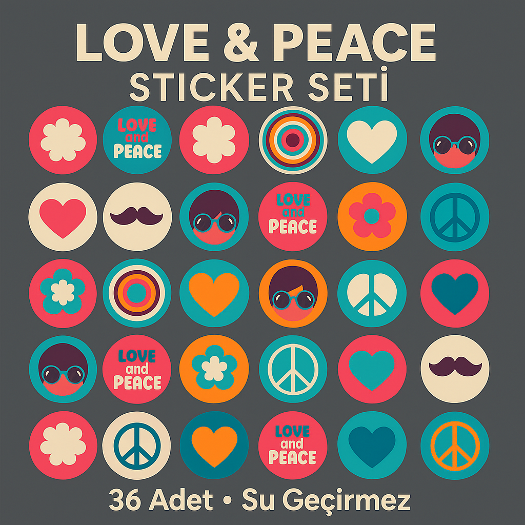 Sticker Master 36 Adet Karışık Özgürlük Graffiti JDM Araba Stickers Motor Bisiklet Laptop Sticker Etiket Çıkartma