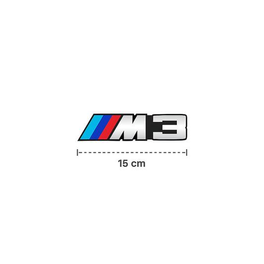 Sticker Master BMW M3 Oto Araç Motor Sticker Etiket – 15 cm