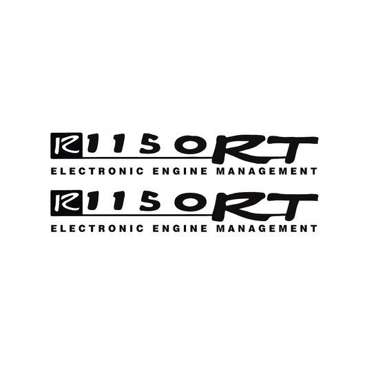 Sticker Master BMW R1150 RT Motor Sticker Etiket Seti – Electronic Engine Management Yazılı 2 Parça