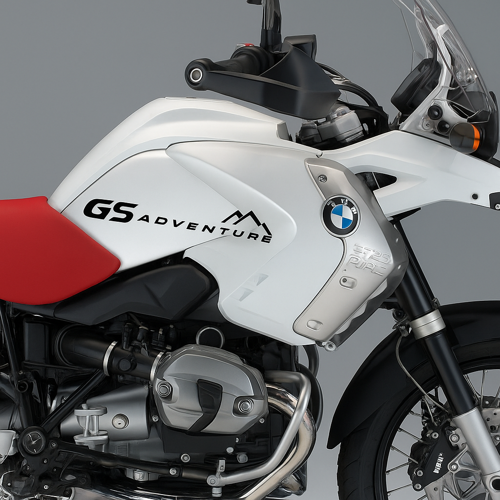 Sticker Master BMW GS Adventure Motor Sticker Etiket - 2 Adet