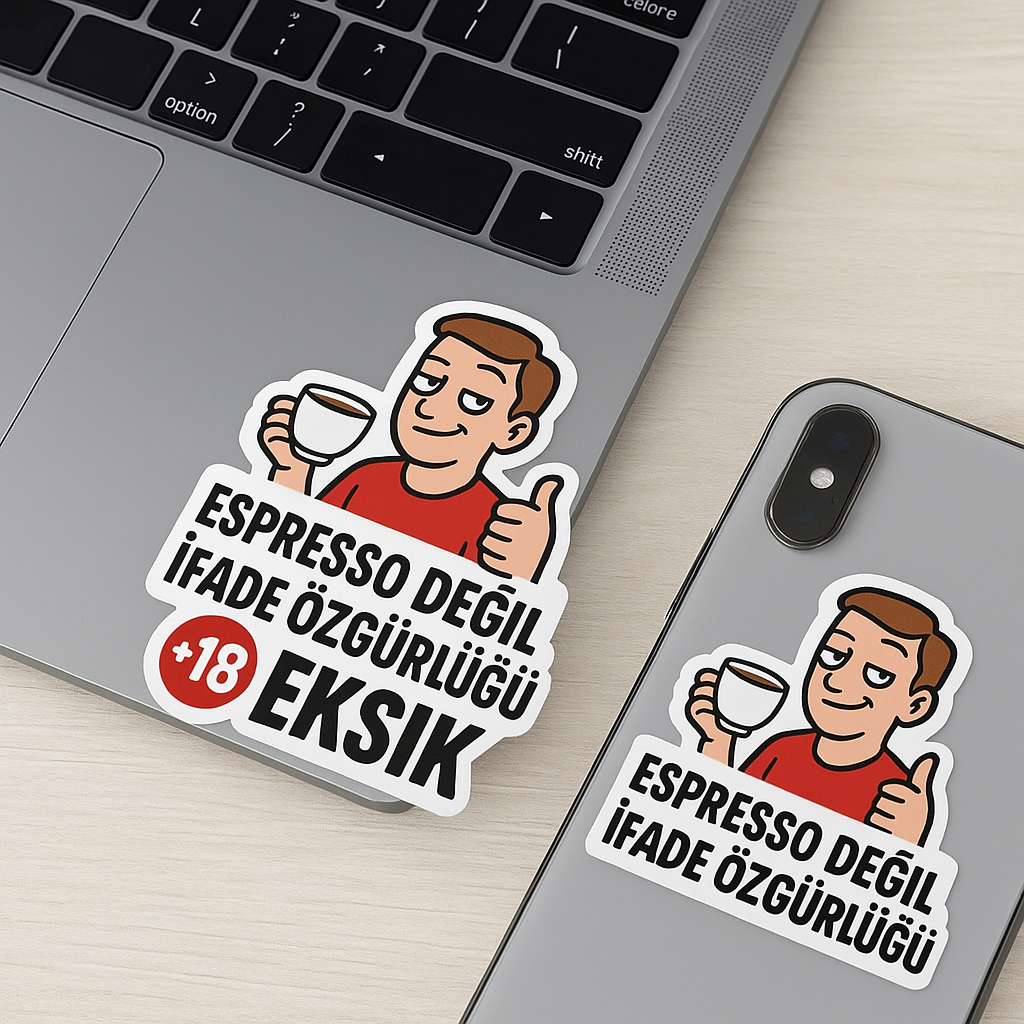 Sticker Master +18 Komik Sticker – Eğlenceli ve Cesur 1 Parça