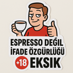 Sticker Master +18 Komik Sticker – Eğlenceli ve Cesur 1 Parça