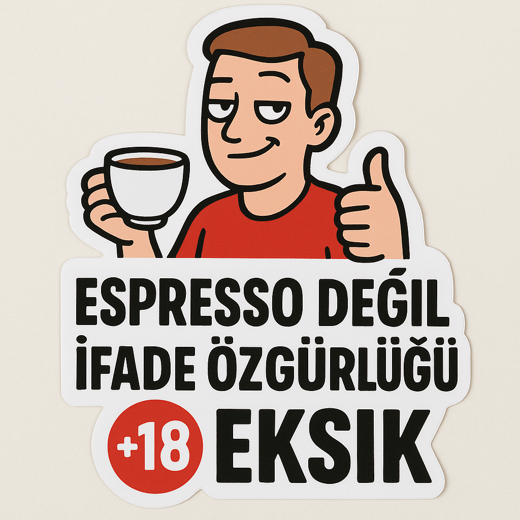 Sticker Master +18 Komik Sticker – Eğlenceli ve Cesur 1 Parça
