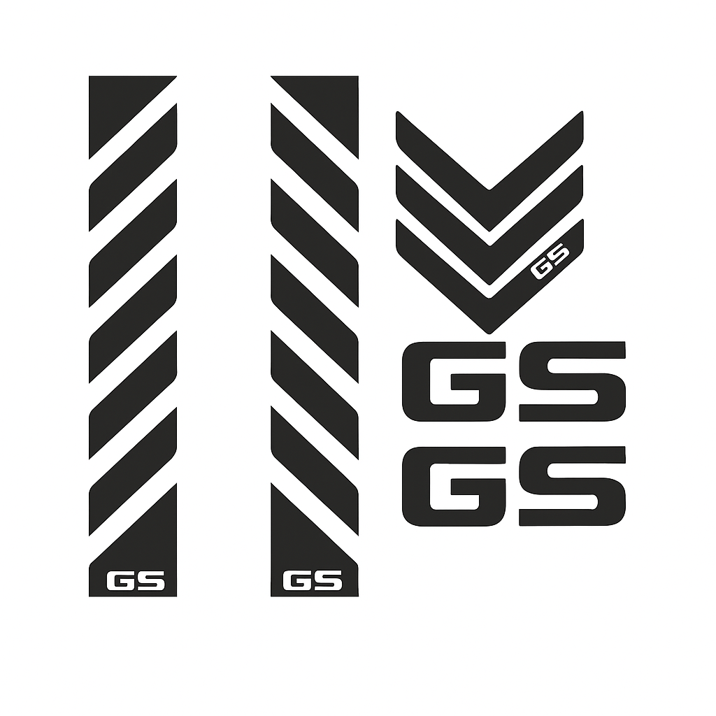 Sticker Master BMW GS Sticker Set – R1200 / R1150 / F800 / F700 / F650 Uyumlu Motor Etiket Takımı