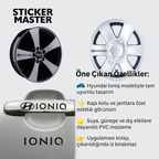 Sticker Master Hyundai Loniq Kapı Kolu ve Jant Sticker Seti – 10 Adet
