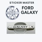 Sticker Master Ford Galaxy Kapı Kolu Jant Sticker - 10 Adet