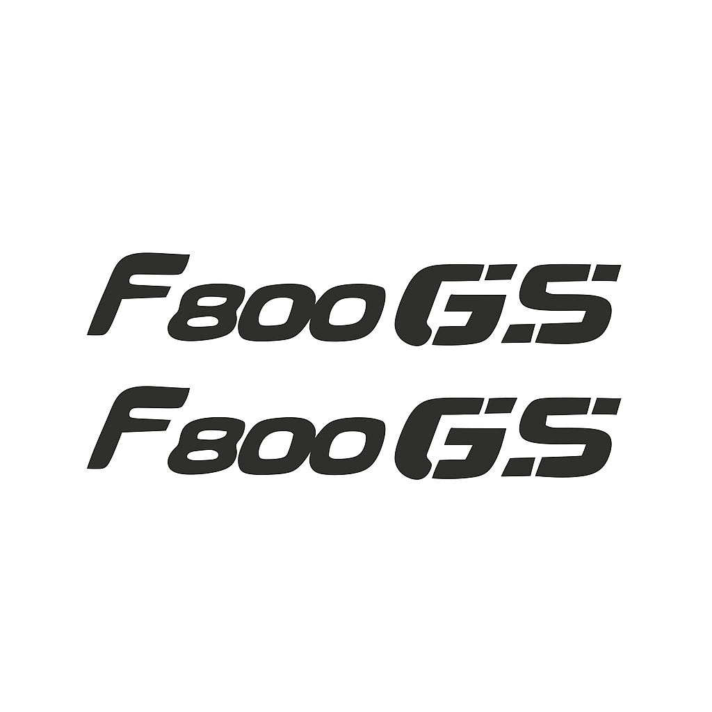 Sticker Master BMW F800 GS Motor Sticker Set – Dayanıklı Vinil Tasarım