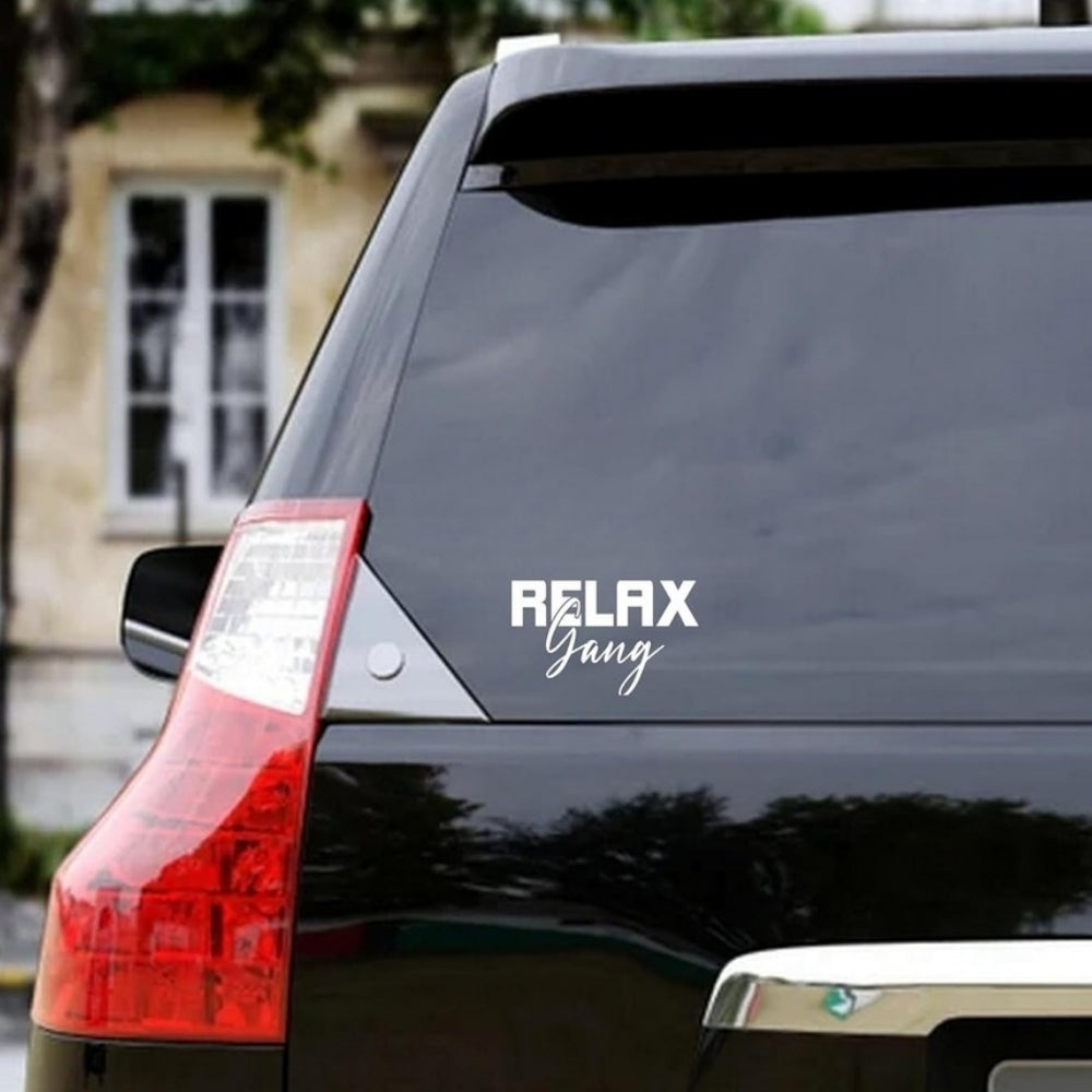 Sticker Master Sticker Master Relax Gang Sticker – 20 × 13 cm – Kask,Oto,Motor,Laptop Etiket